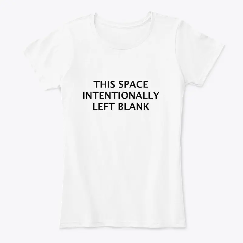 This Space Left Blank