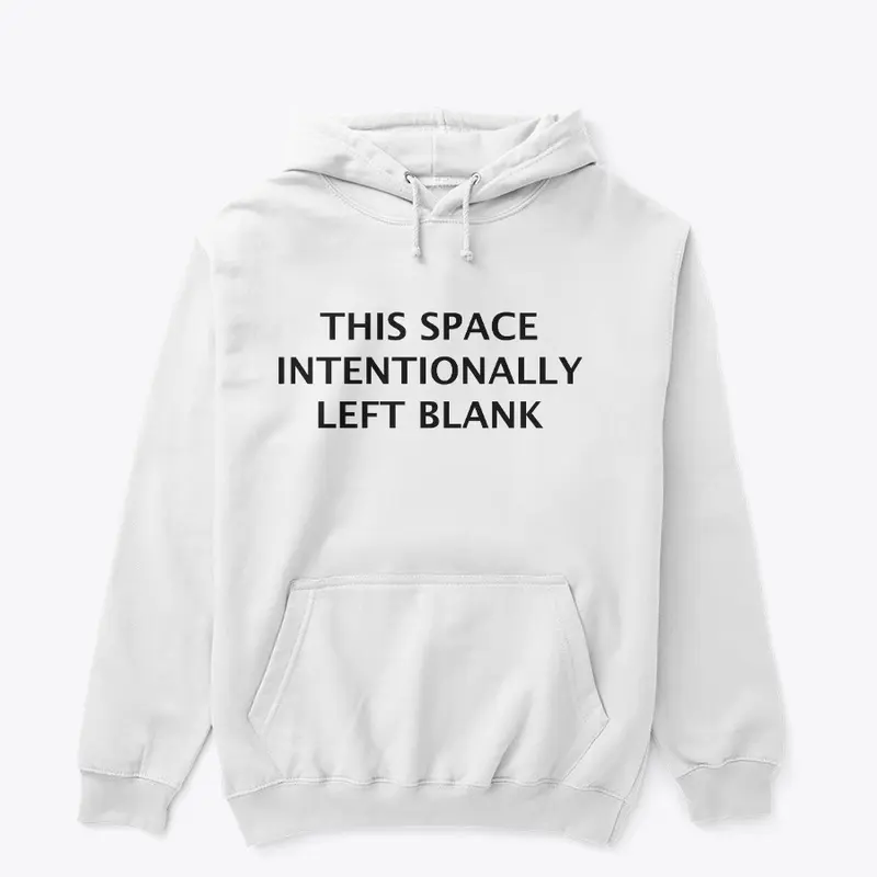 This Space Left Blank